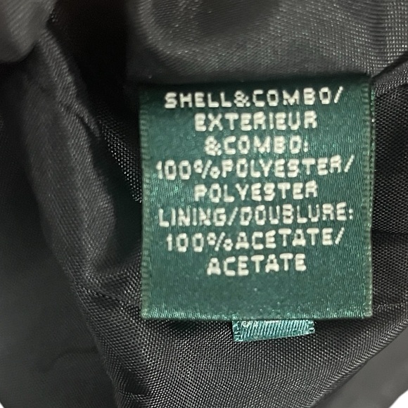 Ralph Lauren Black Polka Dot Bolorblock Fit & Flare Dress Sz 6 - Picture 8 of 9